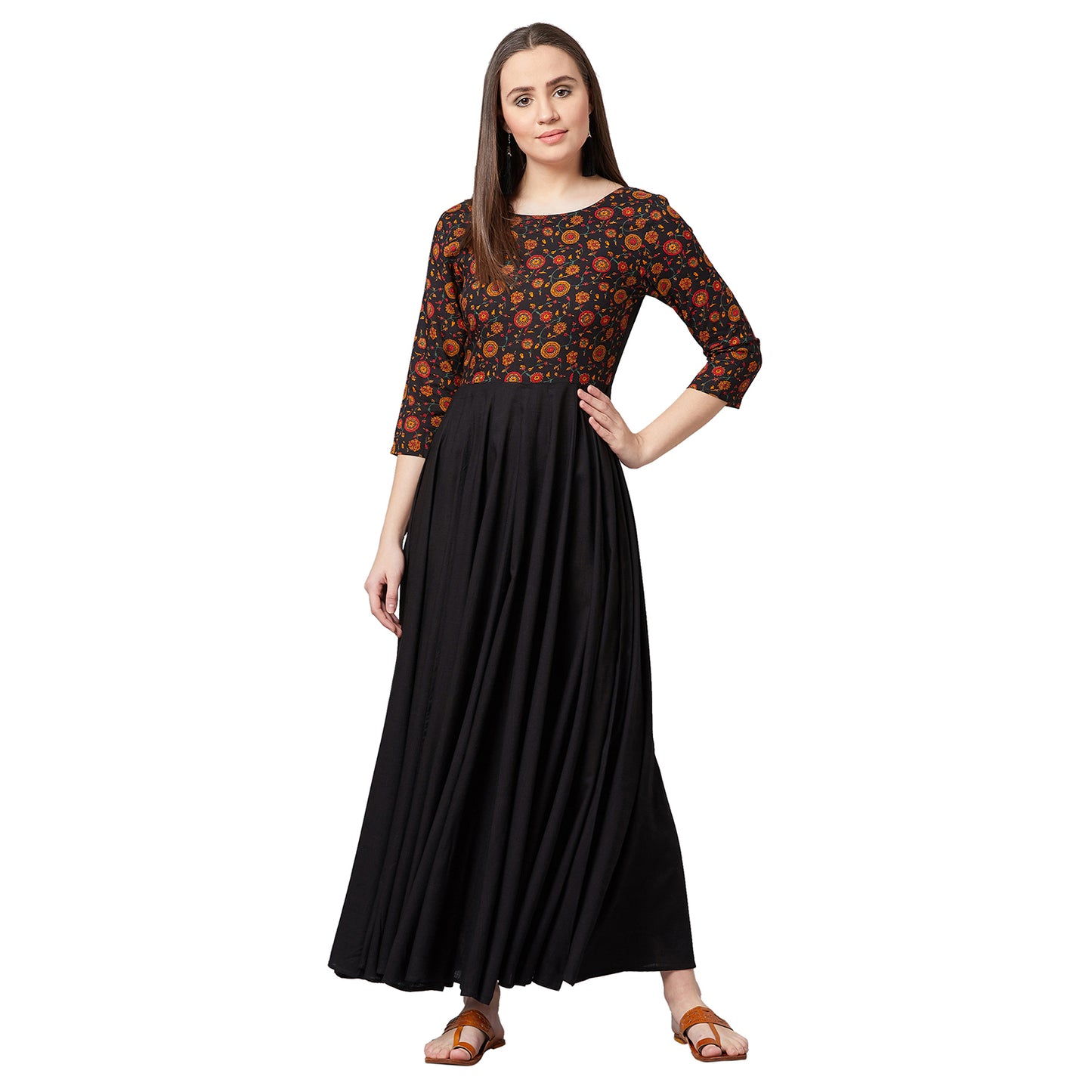 PANIT Women A-Line Maxi Dress