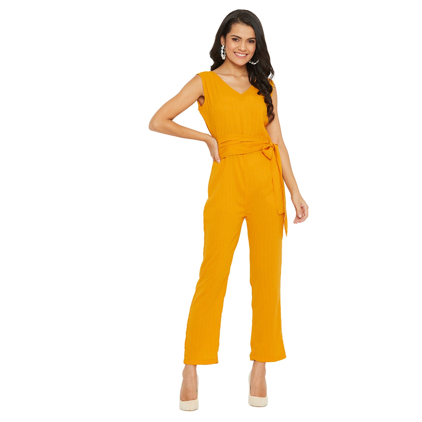 Women's Mustard jumpsuit