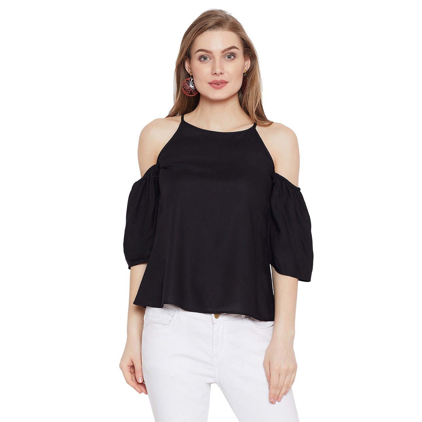 Women's Shoulder Split Tops