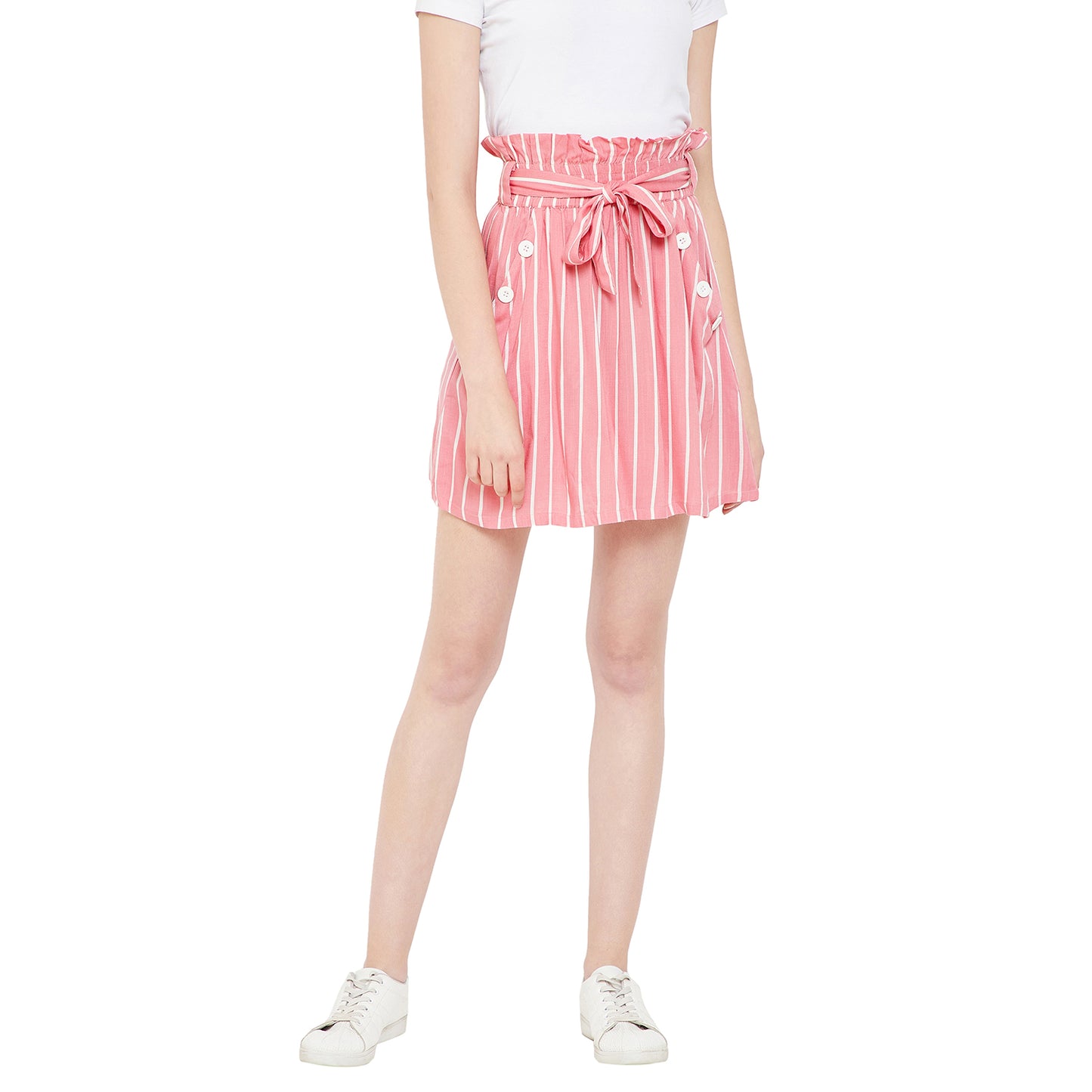 Women's Striped Mini Skirts