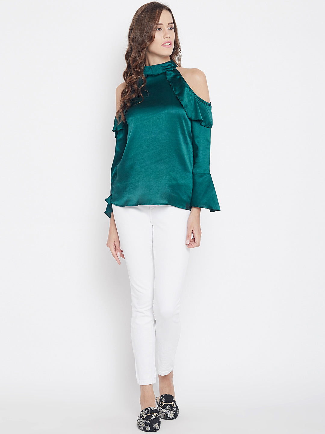 Women's Viscose Rayon Fabric Regular Tops