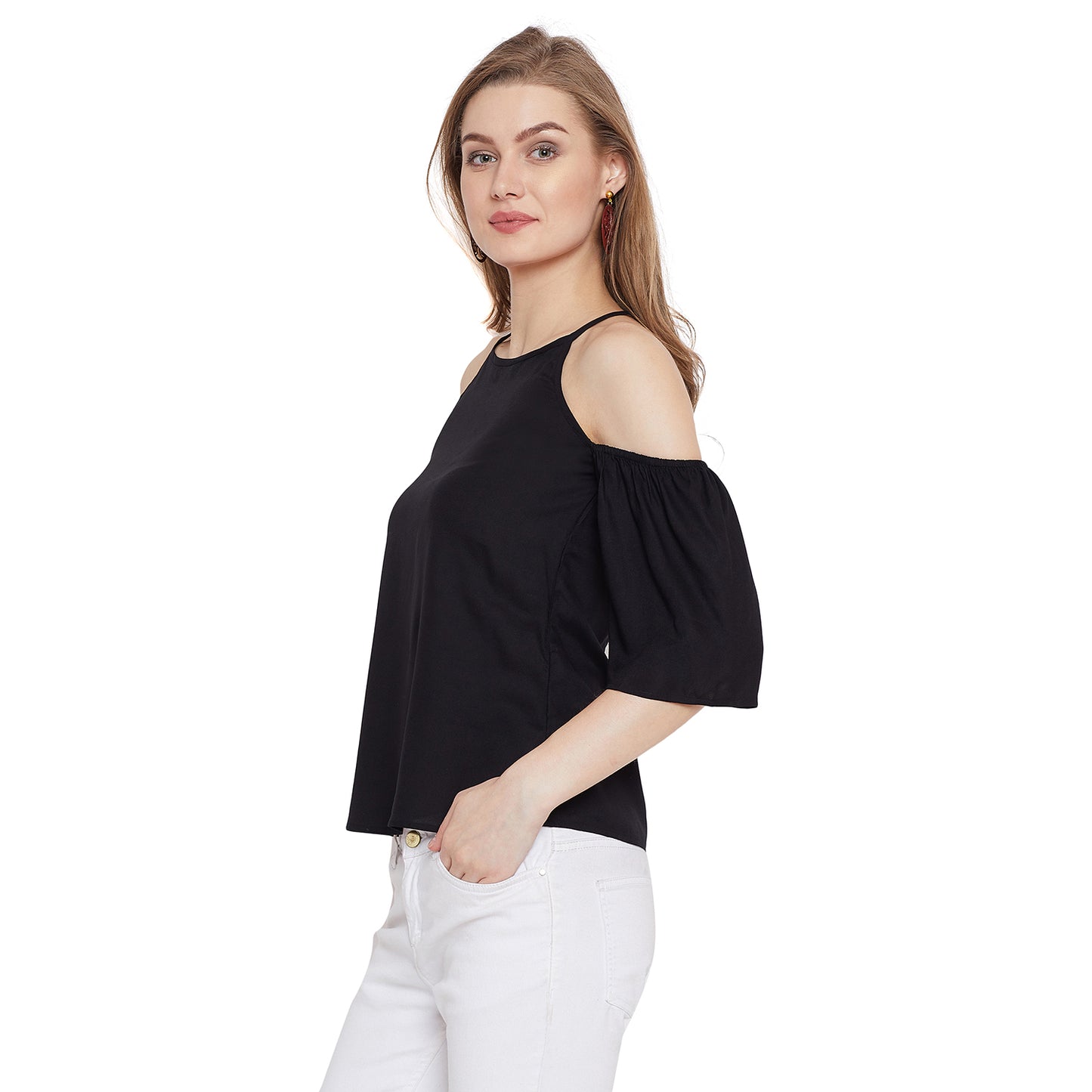 Women's Shoulder Split Tops