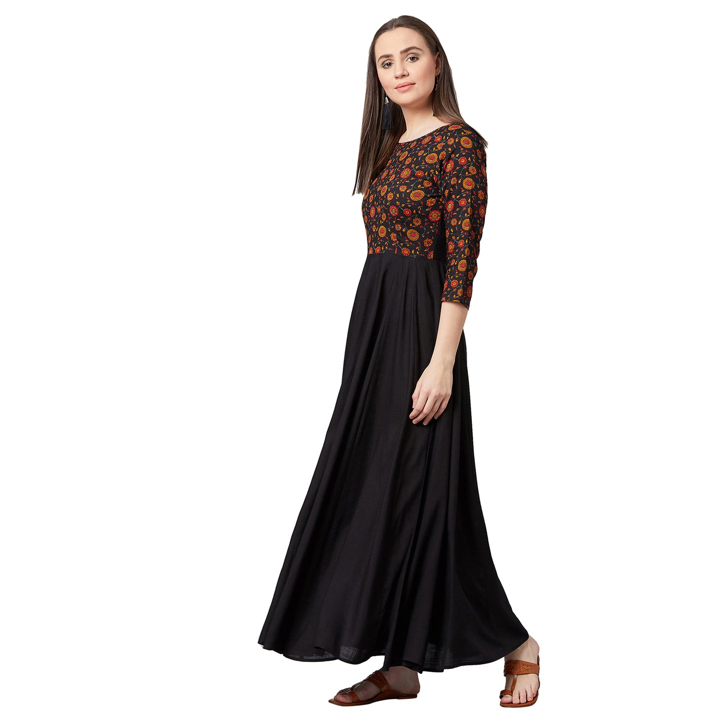 PANIT Women A-Line Maxi Dress