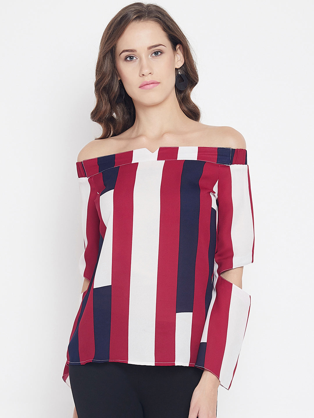 Women's Satin Fabric Regular Tops