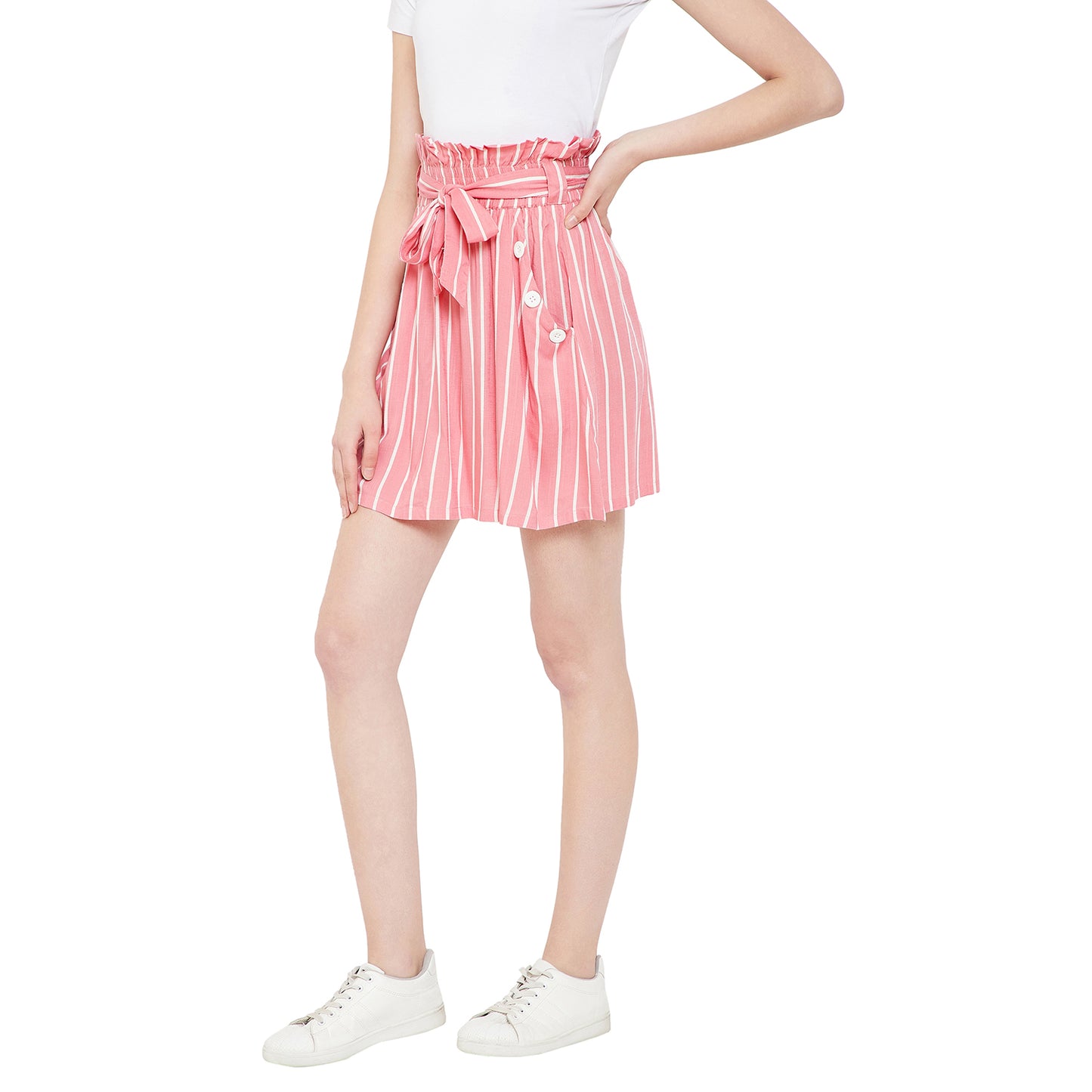 Women's Striped Mini Skirts