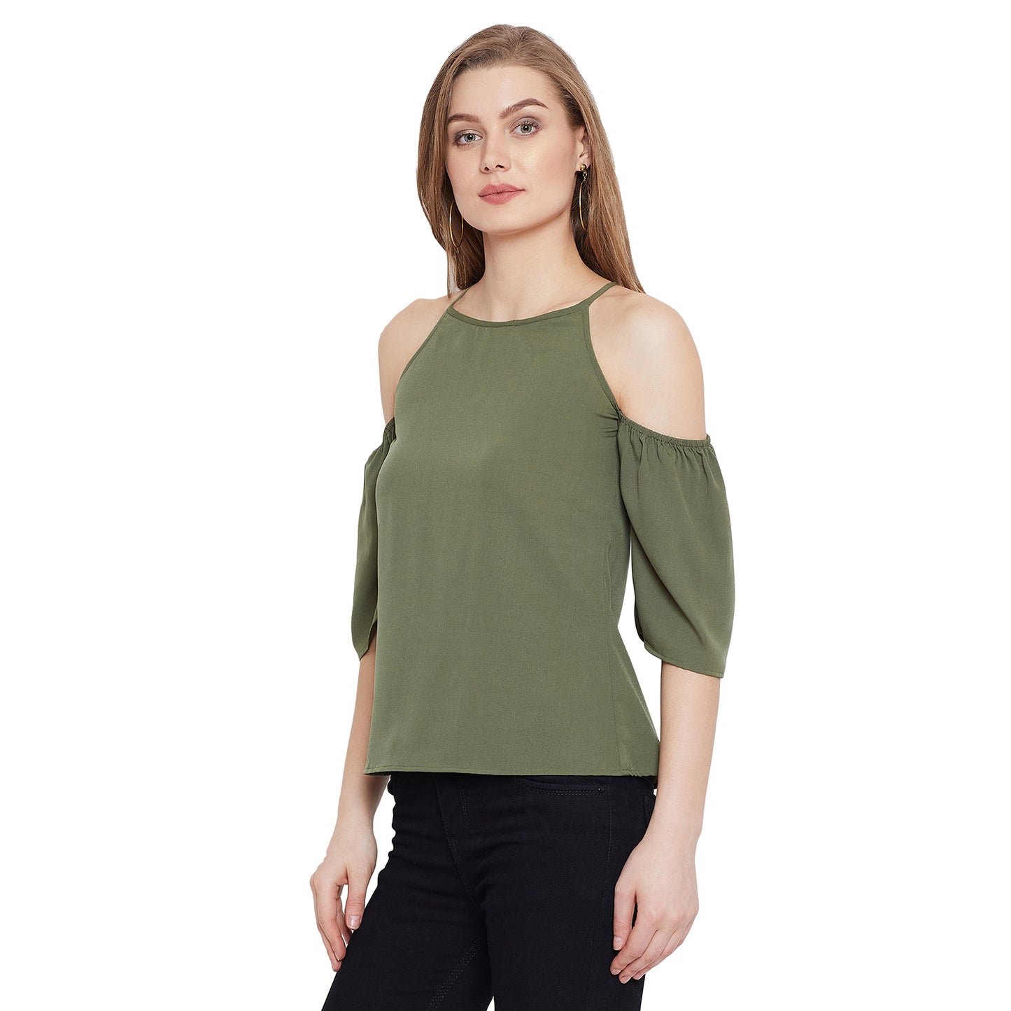 Women's Shoulder Split Tops