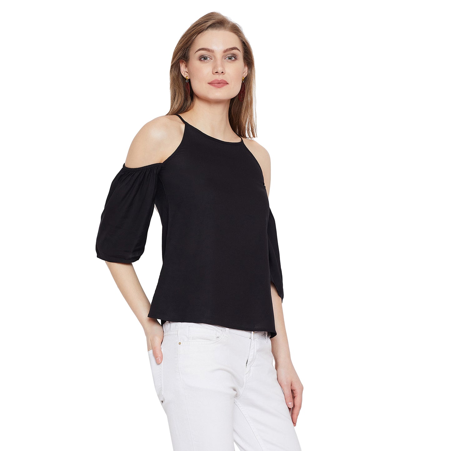 Women's Shoulder Split Tops