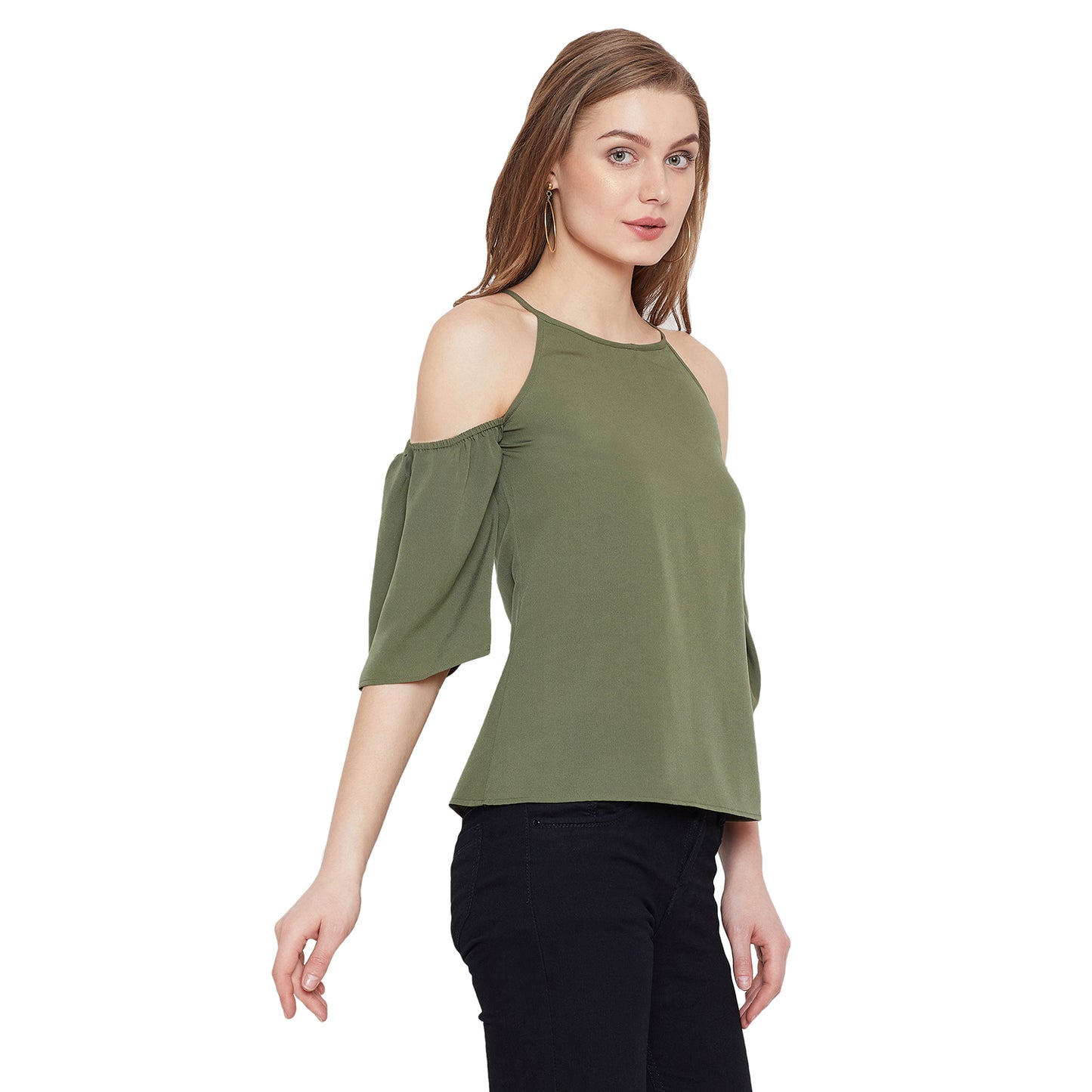 Women's Shoulder Split Tops
