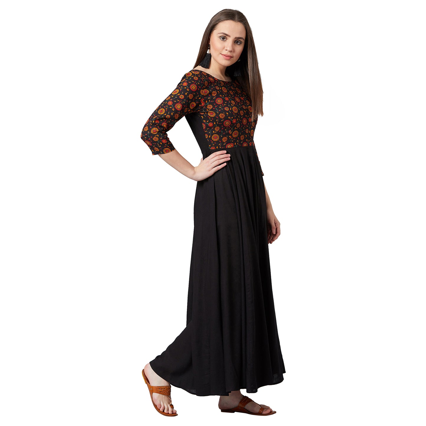 PANIT Women A-Line Maxi Dress