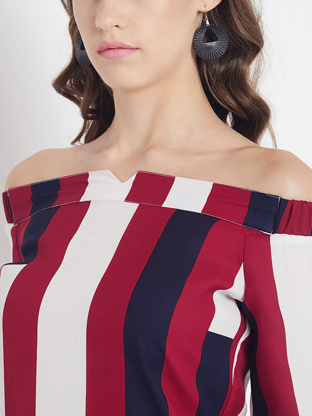 Women's Satin Fabric Regular Tops