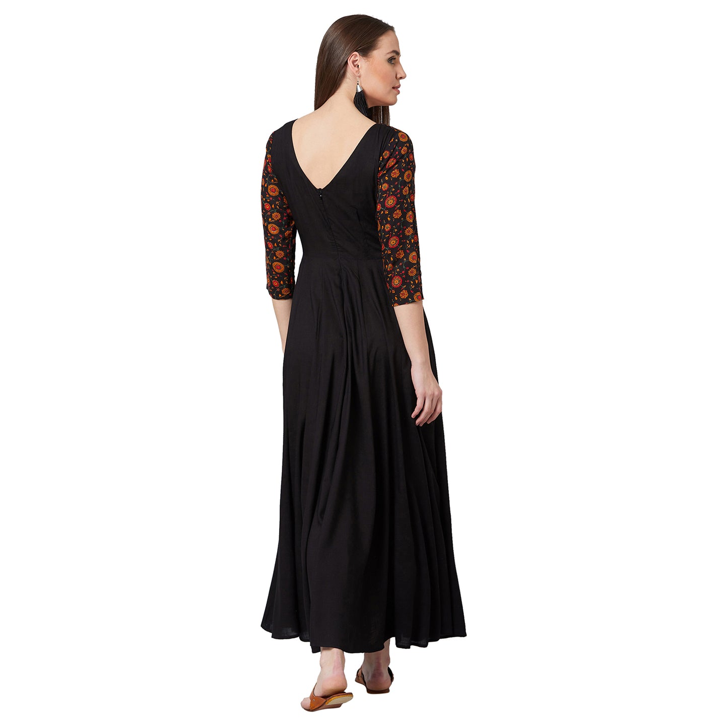 PANIT Women A-Line Maxi Dress