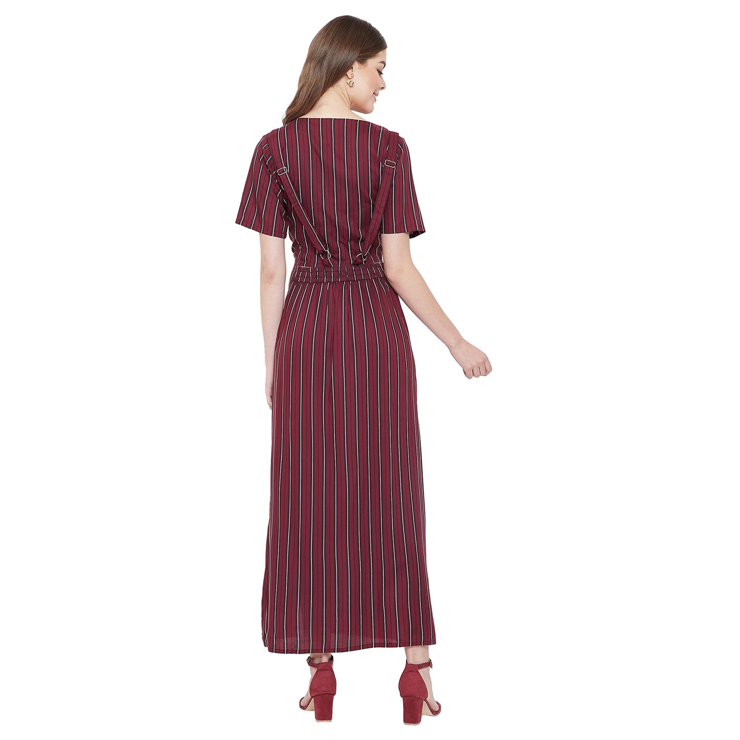 Women's Fit and Flare Midi Length Skirt and top