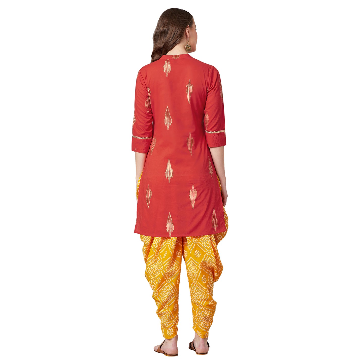 Women Straight Kurta And Patiala Set