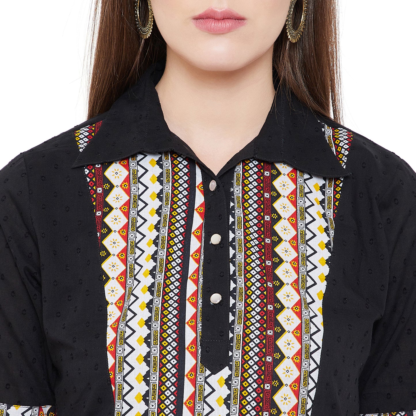 Women's Cotton Straight Kurta and Dhoti Pant Set