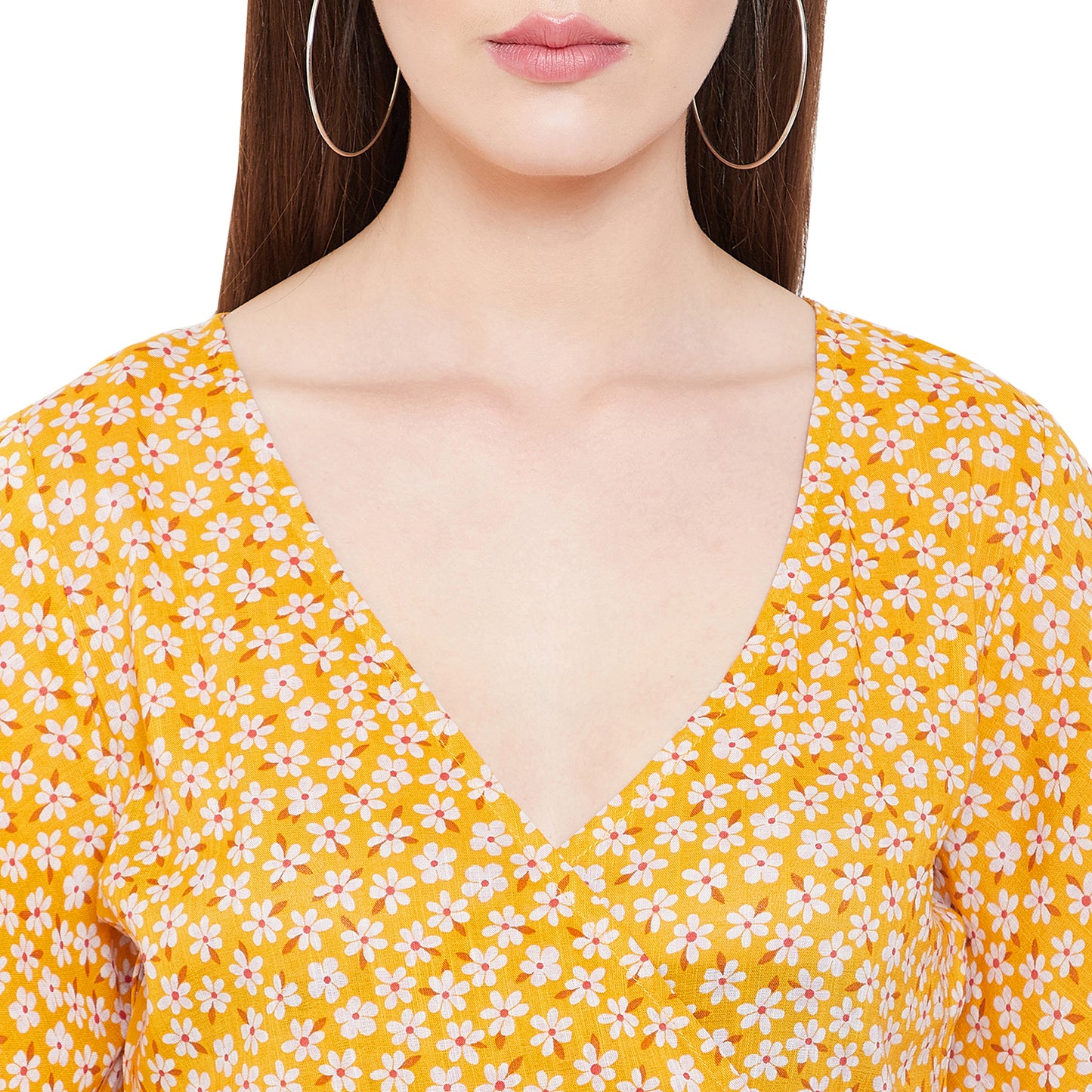 Women's Fit and Flare Above Knee Length Dress