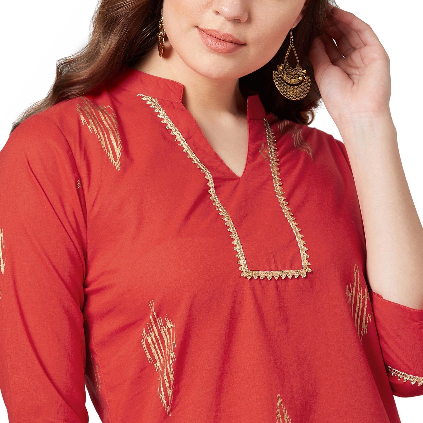 Women Straight Kurta And Patiala Set
