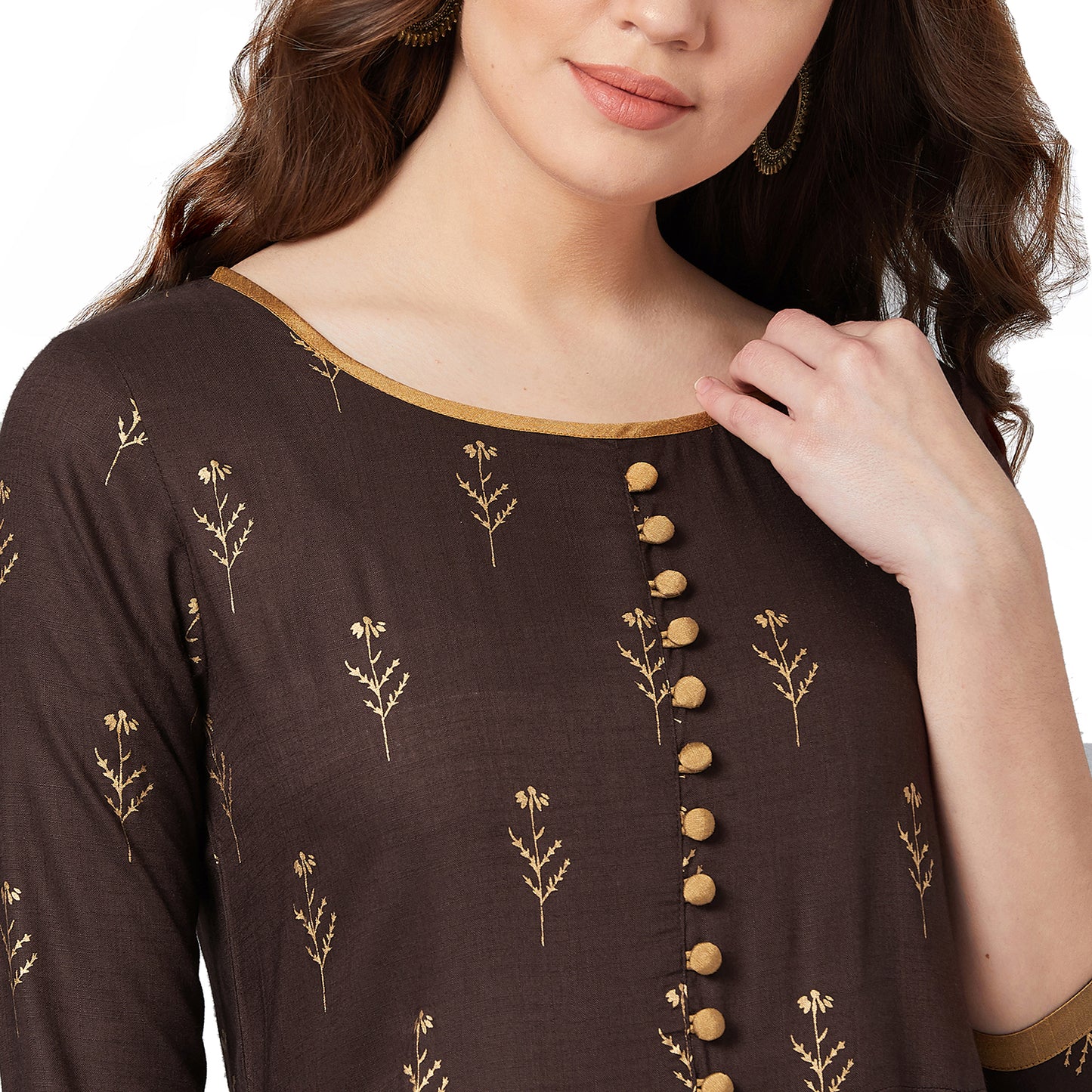 PANIT Women Fit and Flare Midi Dress