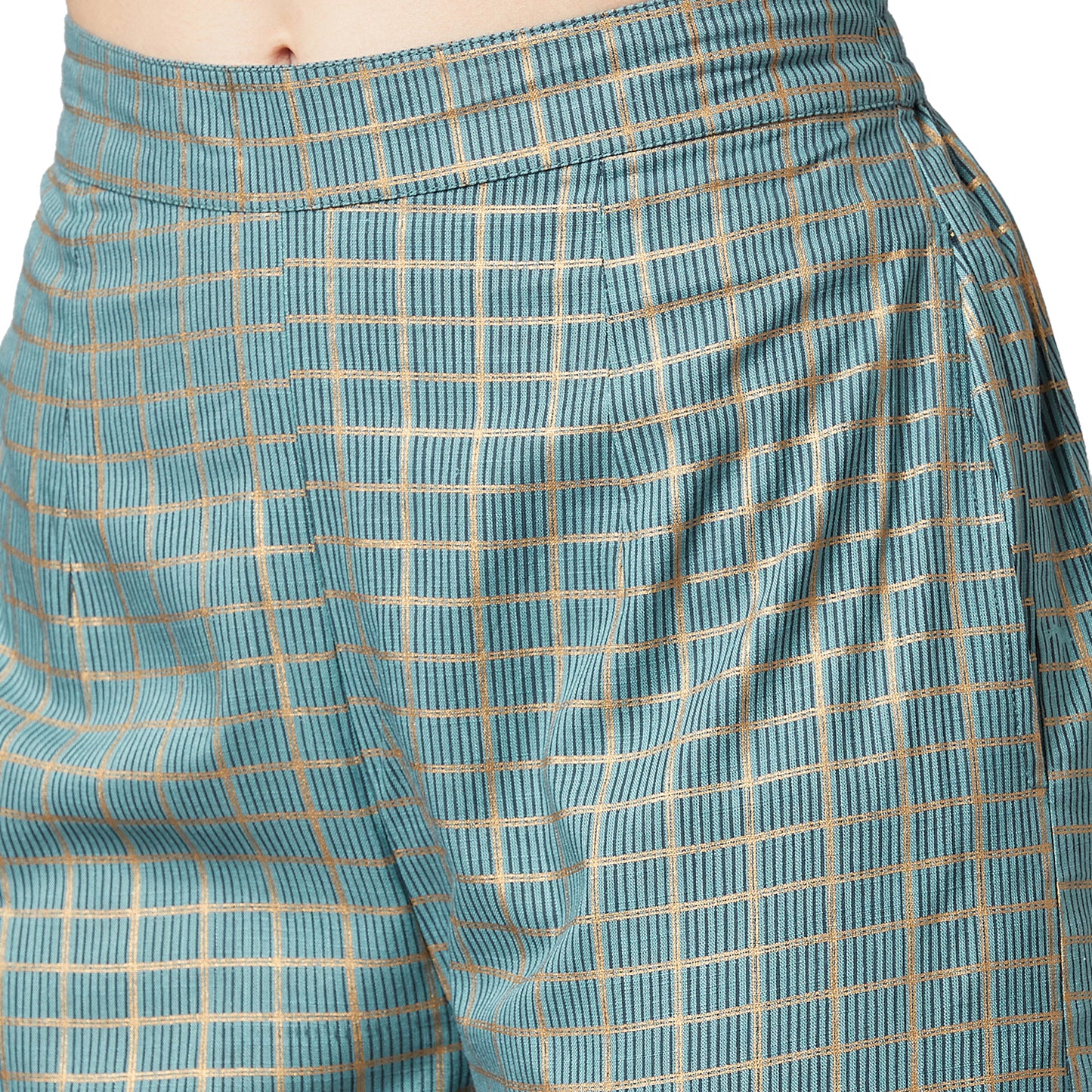 Women A-line Kurta And Palazzo Set