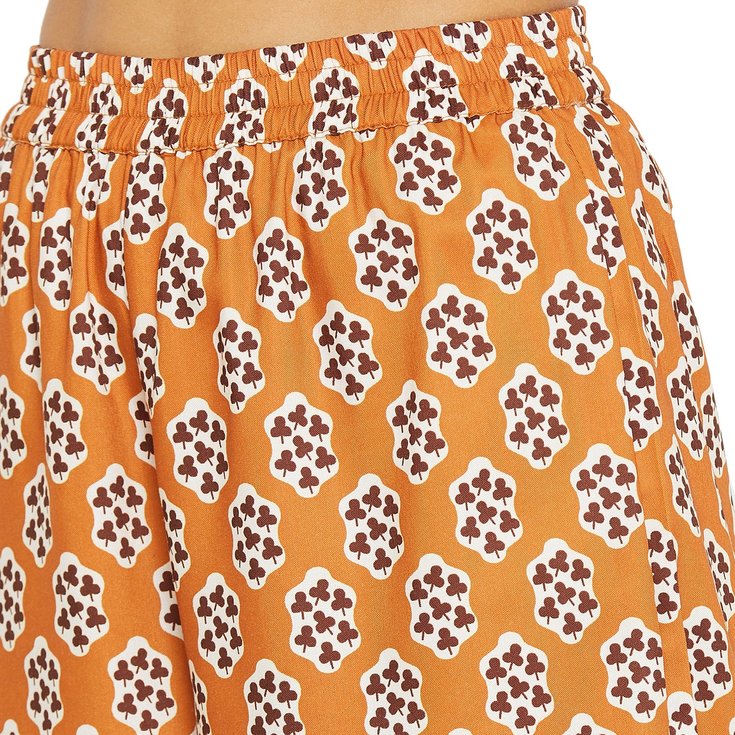 Brown Printed Co-ords Set