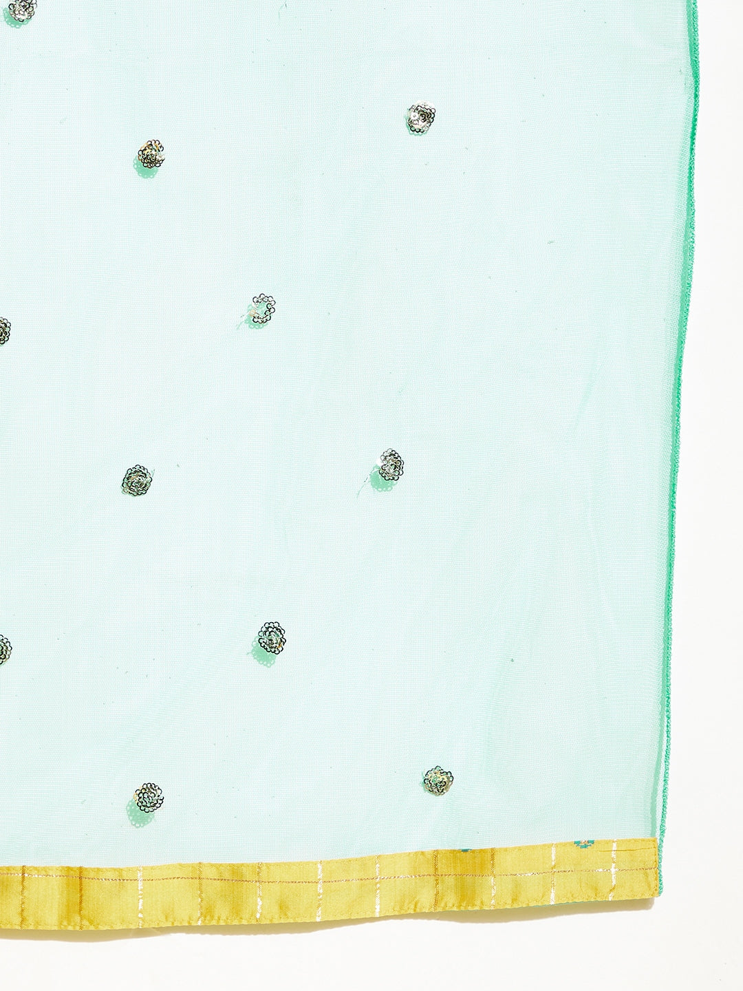Girl Yellow Self Design Kurta with Palazzos with dupatta