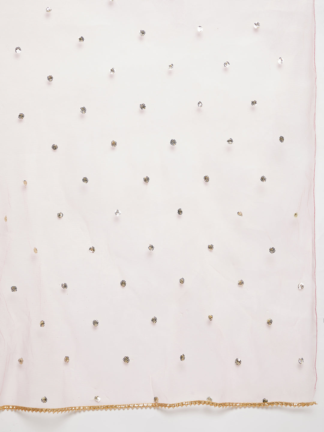 Women Pink Motif straight Kurta with Trouser and Dupatta