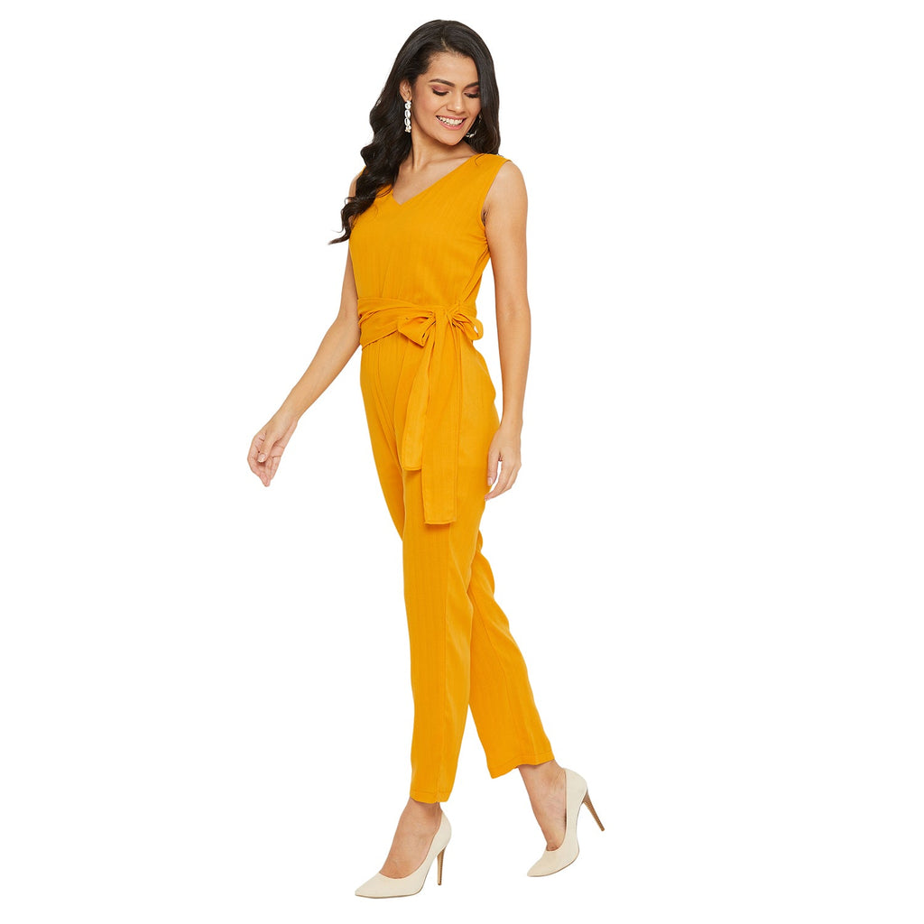 Women's Mustard jumpsuit