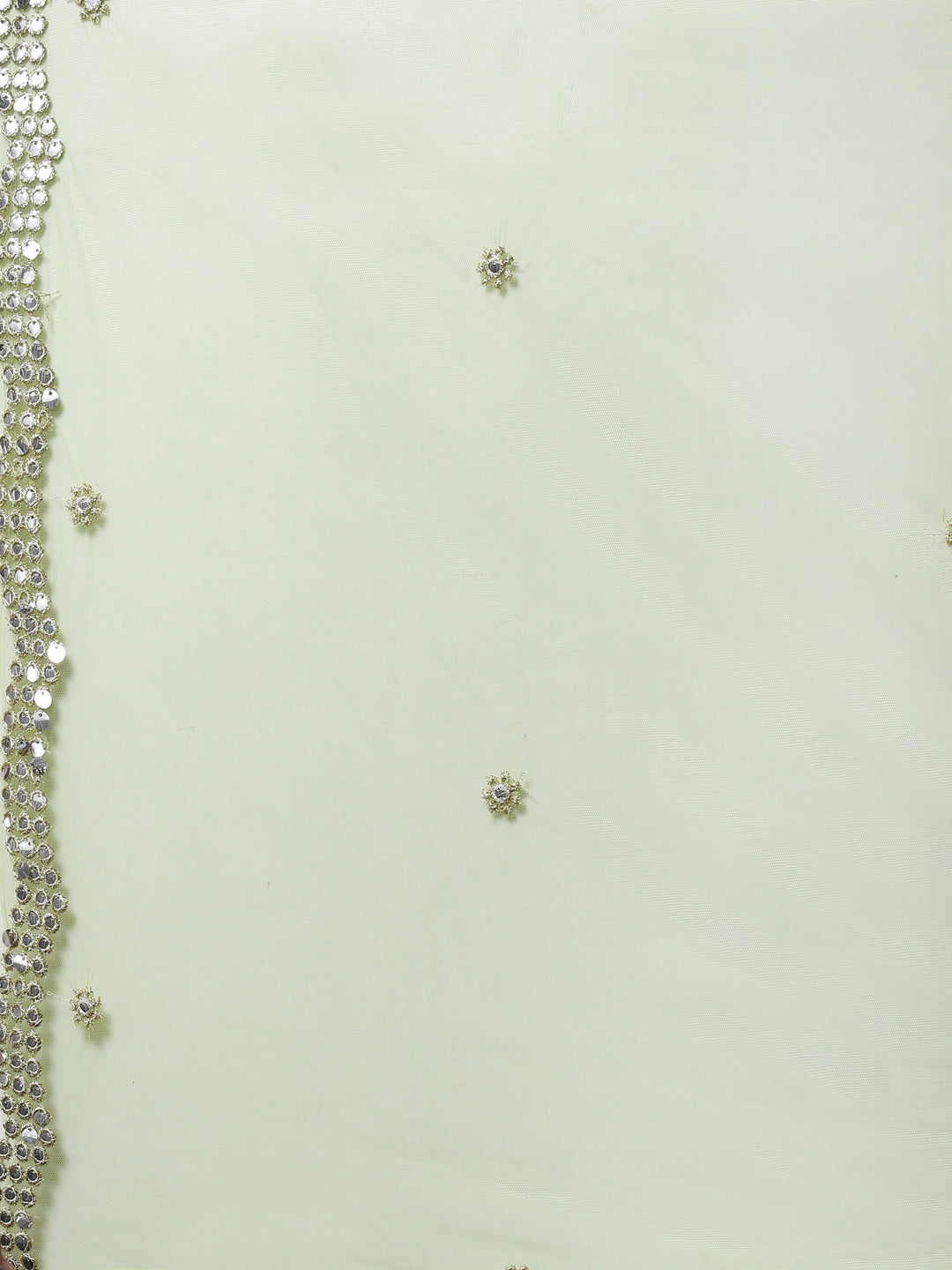 PANIT Green Bandhani Printed Zardozi Kurta with Sharara & With Dupatta