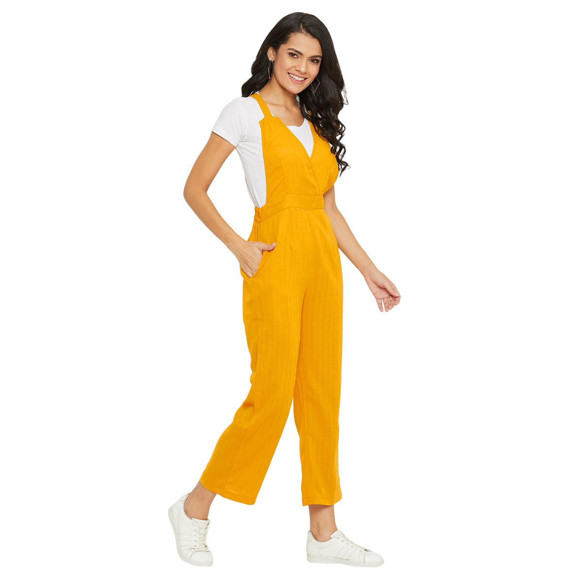 Women's Mustard jumpsuit