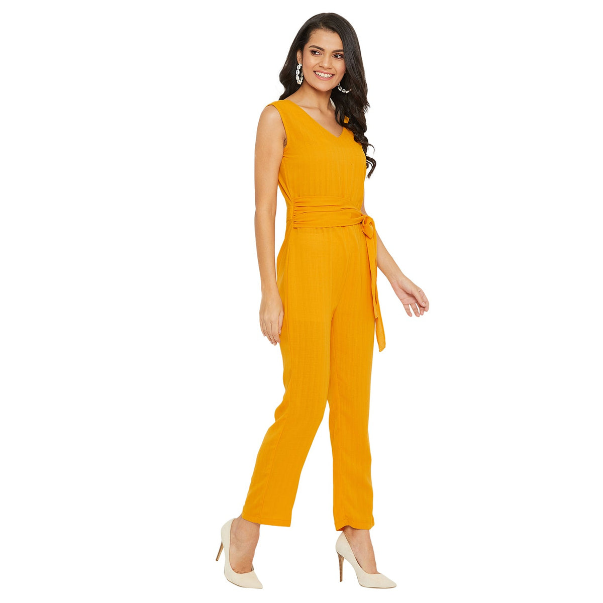 Women's Mustard jumpsuit