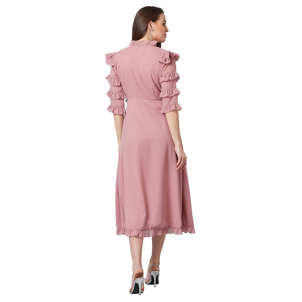 PANIT Women Wrap Maxi Dress