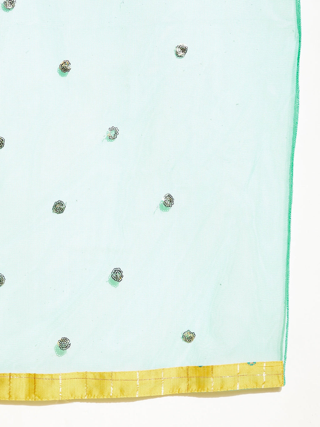 Girl Yellow Self Design Kurta with Palazzos with dupatta