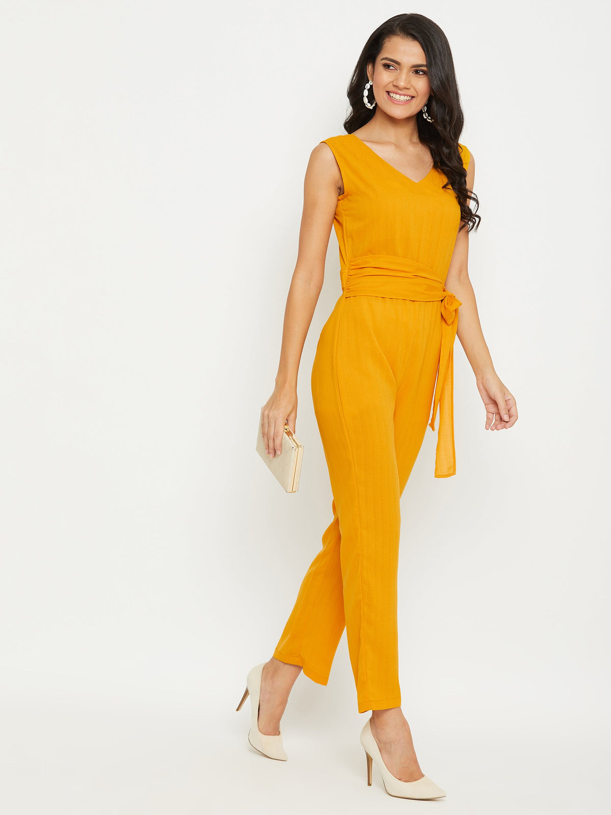 Women's Mustard jumpsuit