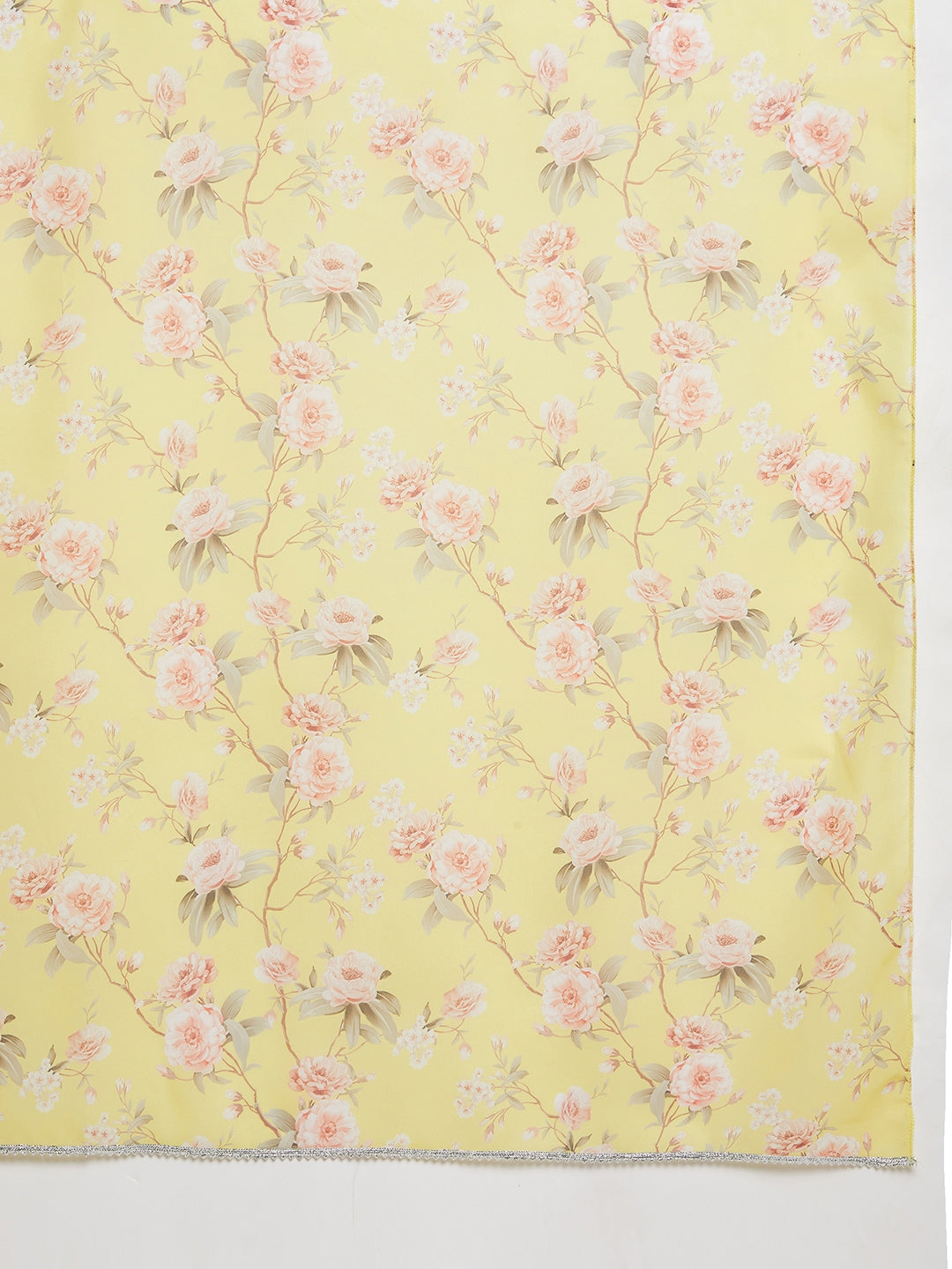 Women Yellow Floral Print Sharara Set With Dupatta