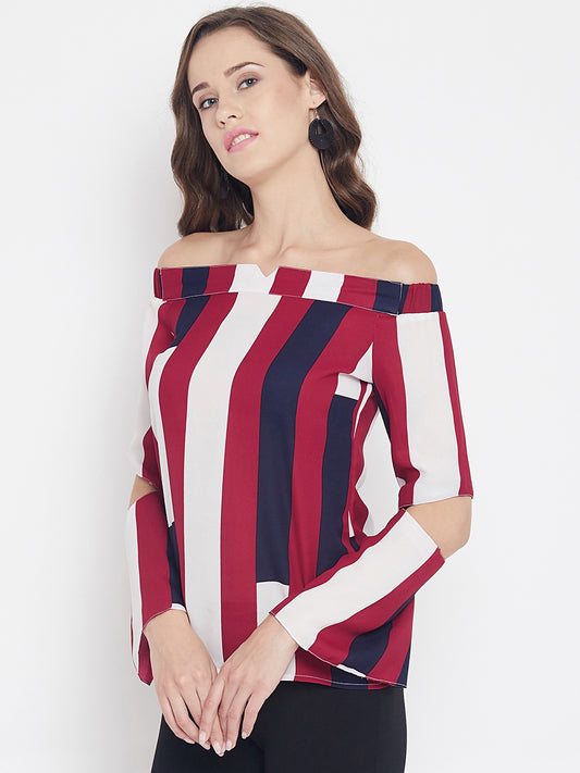 Women's Satin Fabric Regular Tops