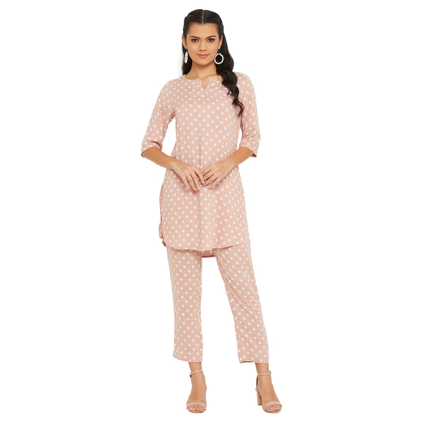 Pink Polka Dot Co-ords Set