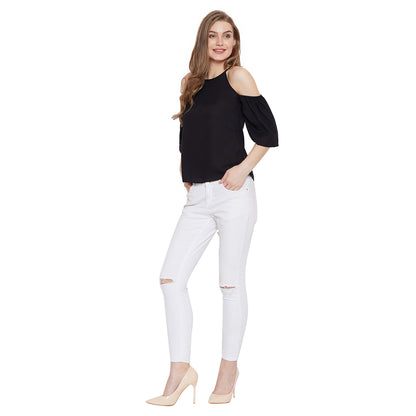 Women's Shoulder Split Tops