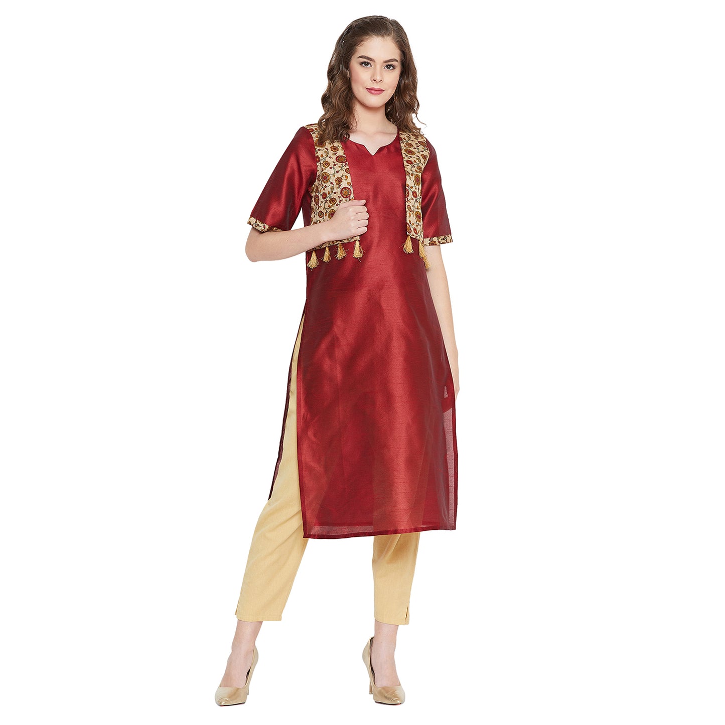 Women's Knee Length A-Line Kurta