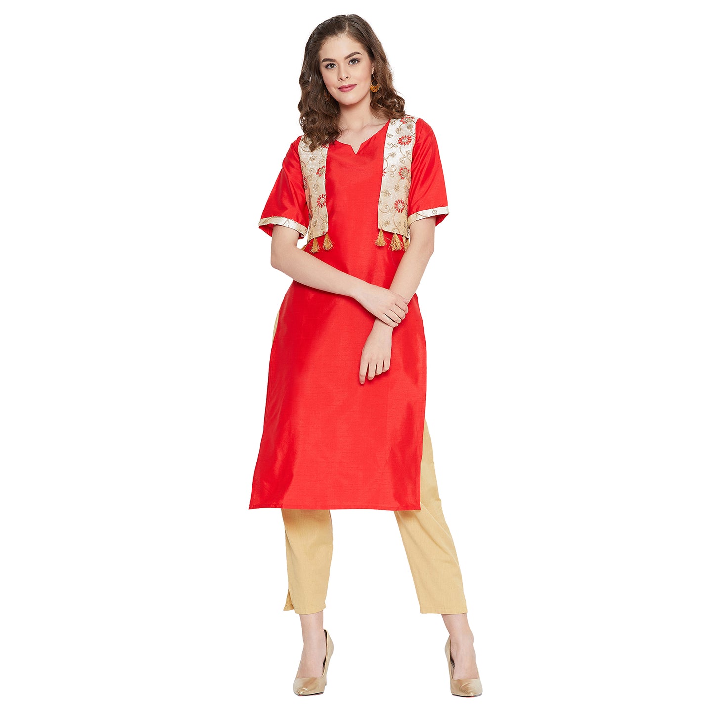 Women's Knee Length A-Line Kurta