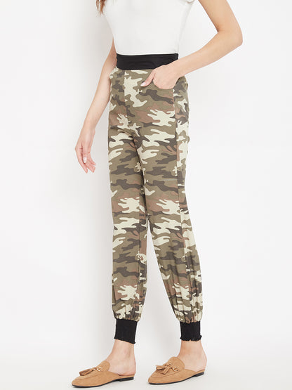 Women's milatray print jogger