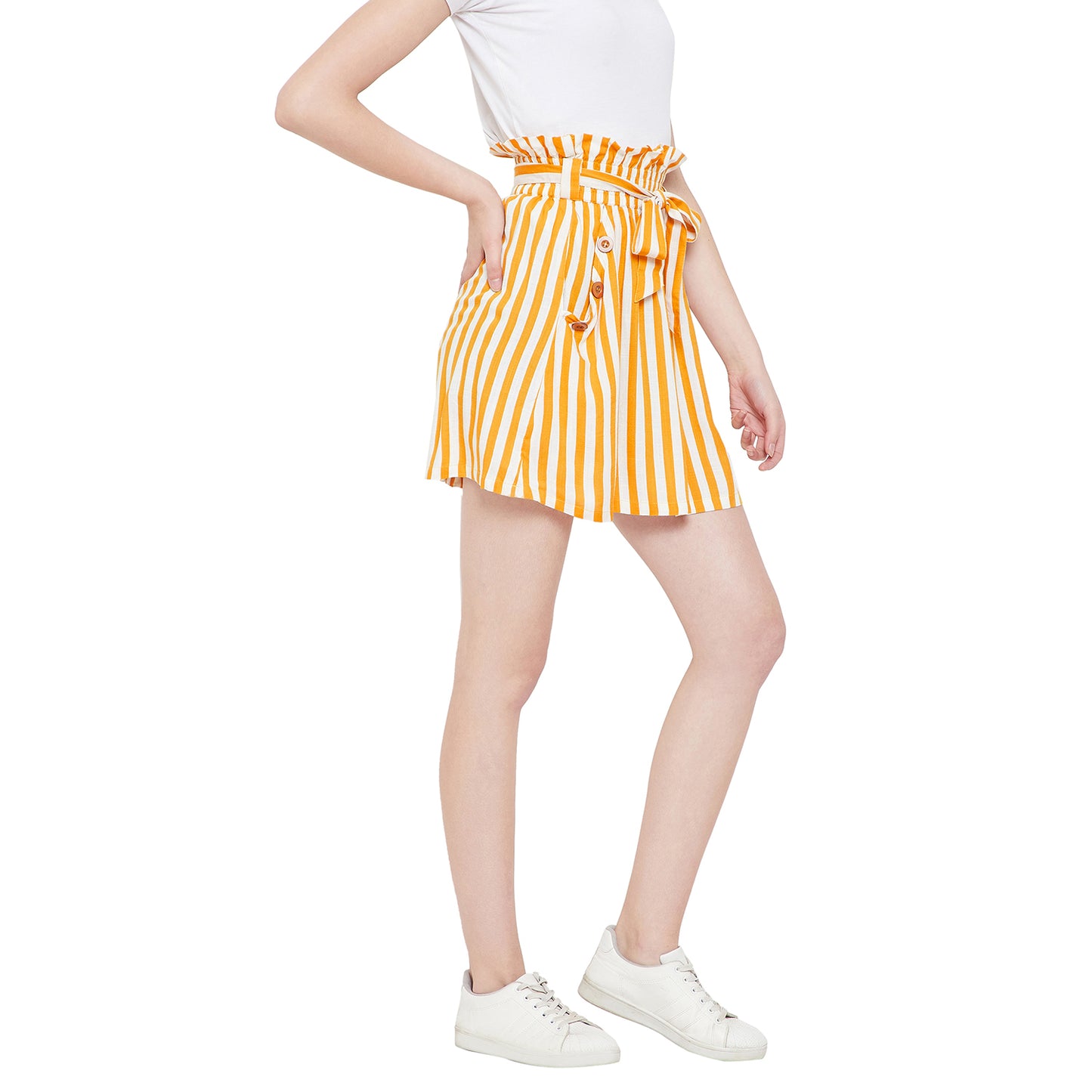 Women's Striped Mini Skirts