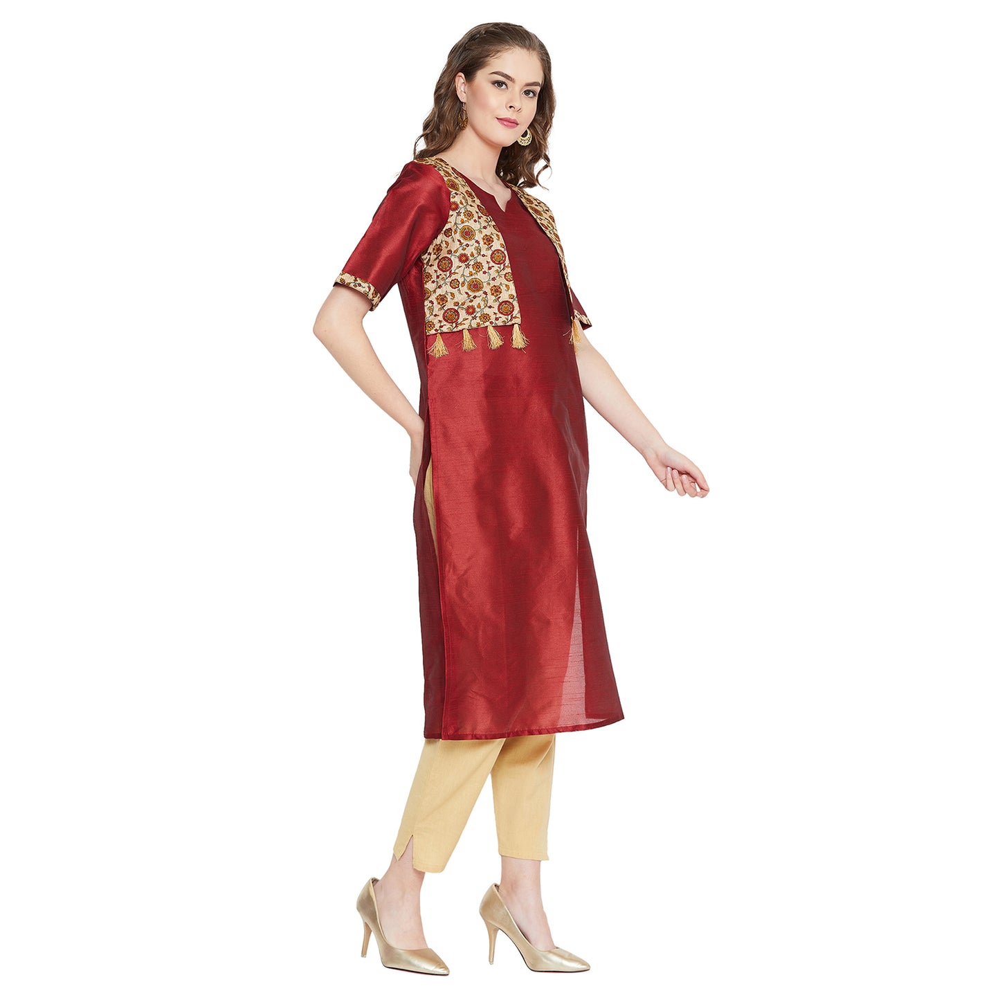 Women's Knee Length A-Line Kurta