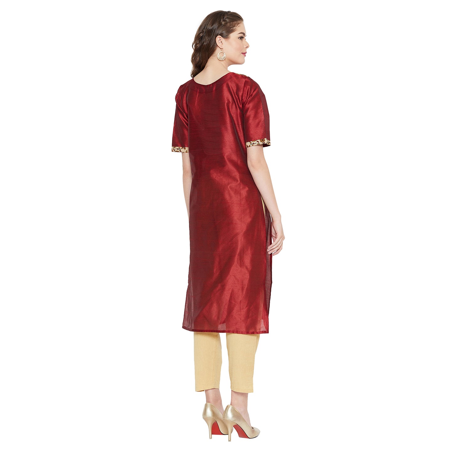 Women's Knee Length A-Line Kurta