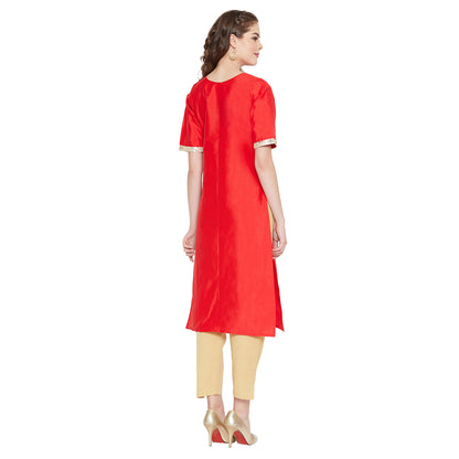 Women's Knee Length A-Line Kurta