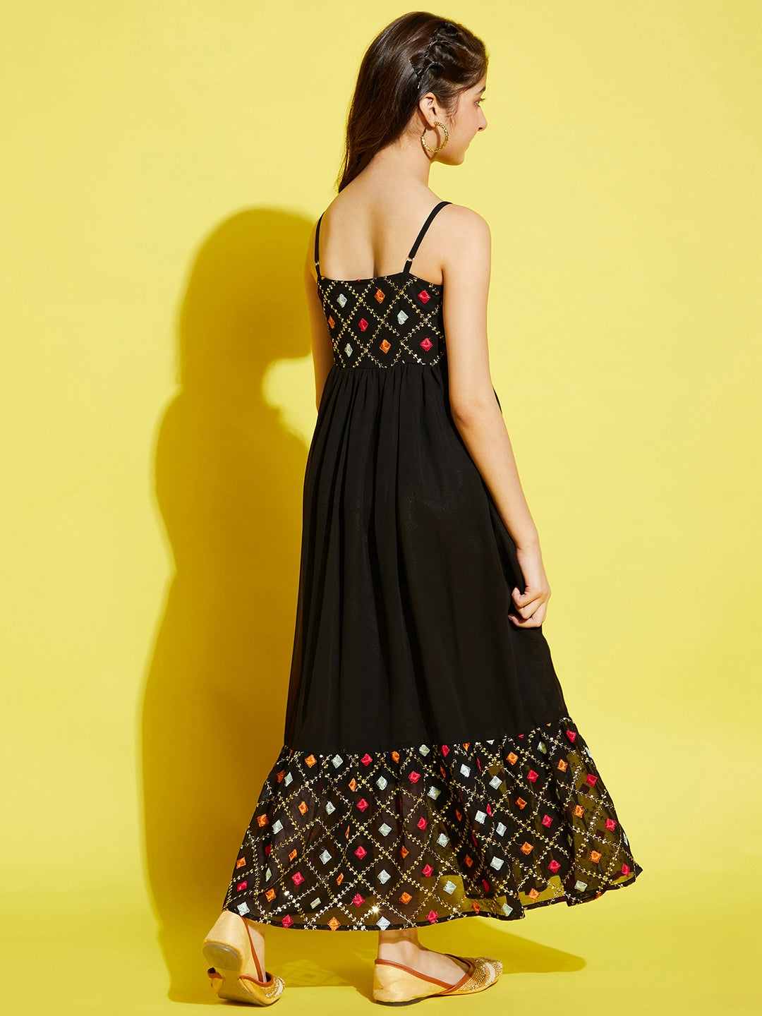Tribal Maxi Summer Dress, Ethnic Long Dress, Black Ethnic Indian Embroidery  Dress, Black Bohemian Rayon Flattering OOAK Dress Tamara Dress - Etsy Israel