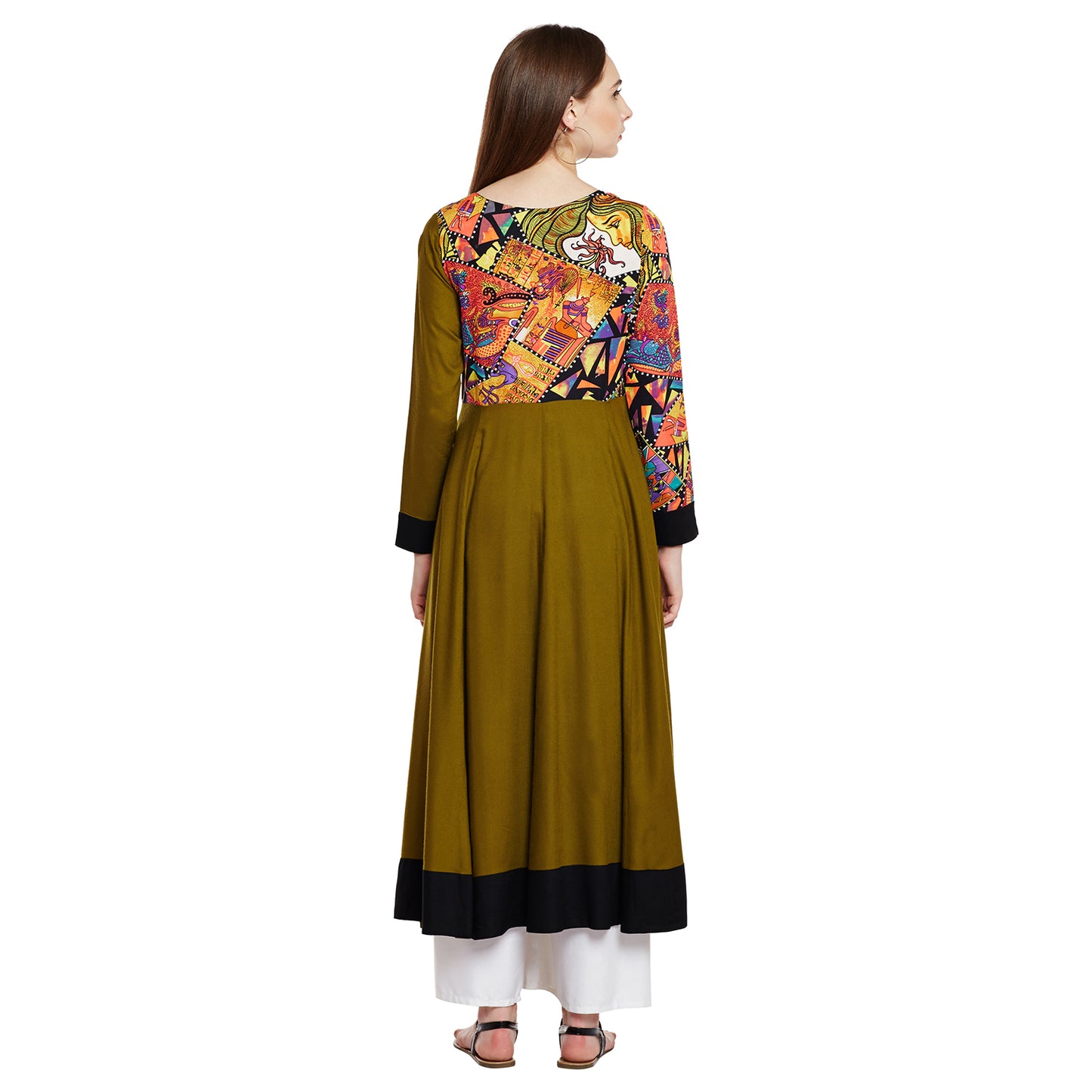 Multicolor Anarkali Kurta