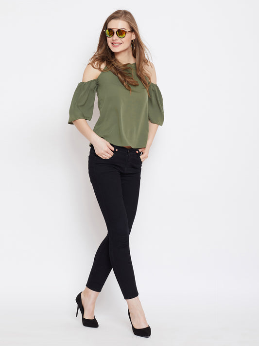 Women's Shoulder Split Tops