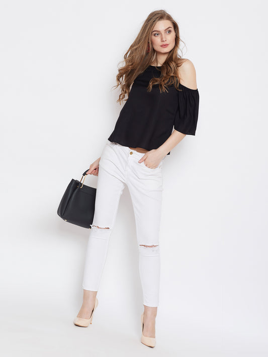 Women's Shoulder Split Tops